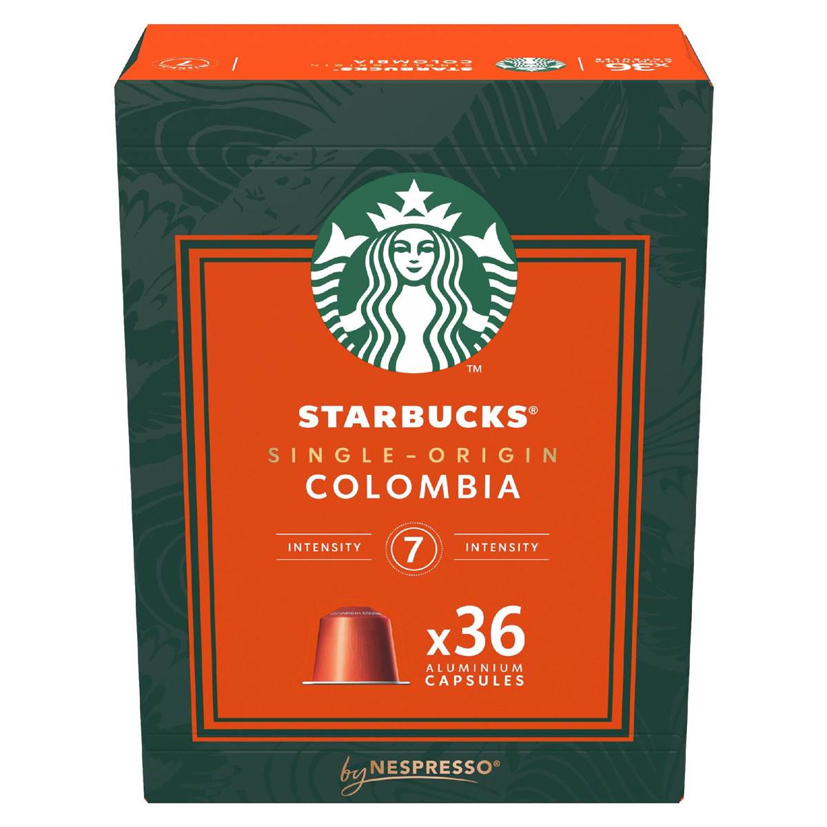 Starbucks by Nespresso Colombia Coffee Pods 36 Pack
