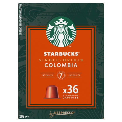 Starbucks by Nespresso Colombia Coffee Pods 36 Pack