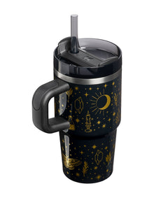 QUENCHER H2.O FLOWSTATE TUMBLER 20OZ BLACK MAGIC