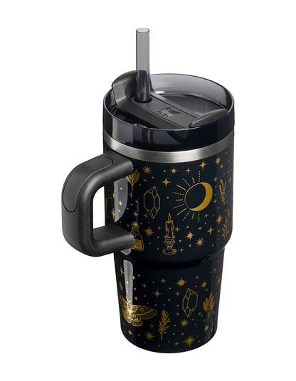 QUENCHER H2.O FLOWSTATE TUMBLER 20OZ BLACK MAGIC