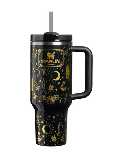 QUENCHER H2.O FLOWSTATE TUMBLER 40OZ BLACK MAGIC