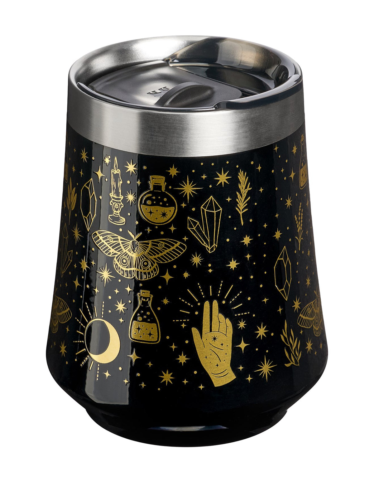 THE RESERVE WINE TUMBLER 11OZ BLACK MAGIC