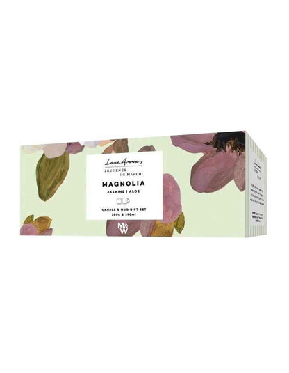 Prudence De Marchi Magnolia Jasmine Aloie Candle & Mug Gift Set 200g & 350ml