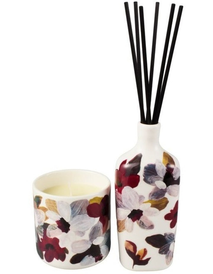 Prudence De Marchi Magnolia Jasmine Aloe Candle And Diffuser 200g, 200ml