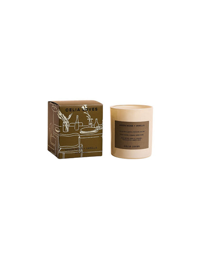 Green Moss & Vanilla Soy Candle 395g