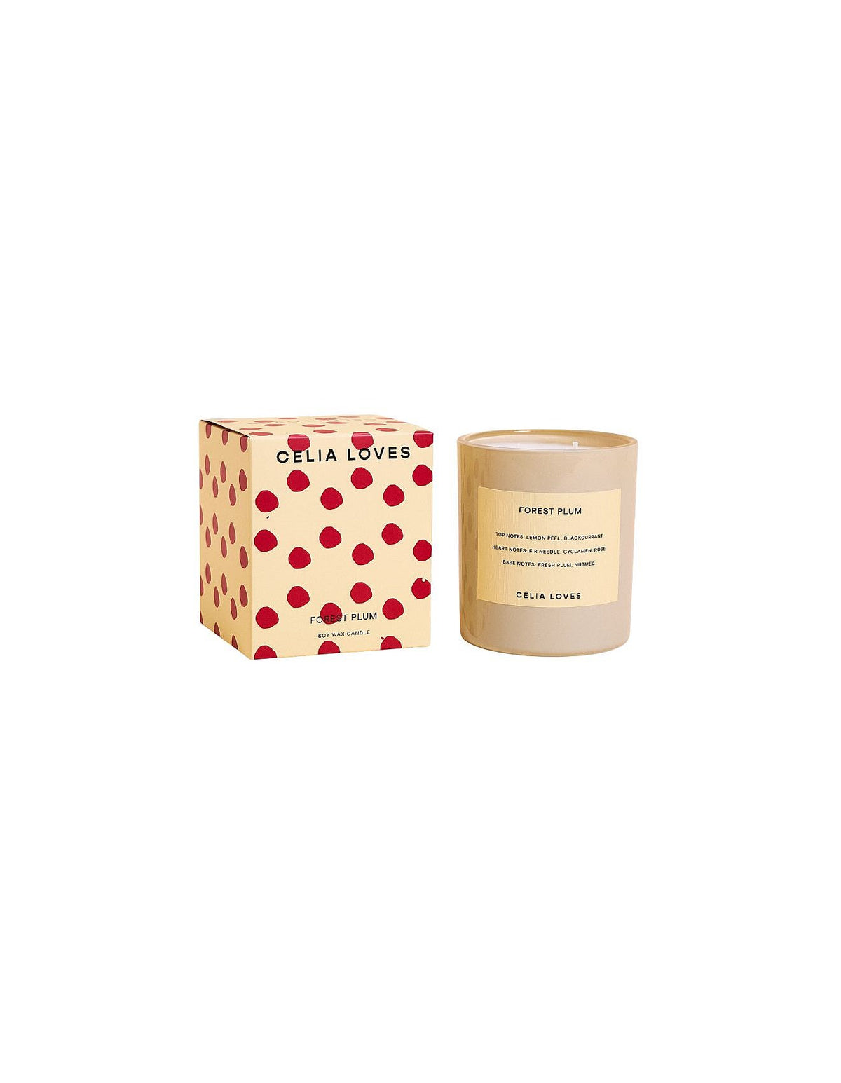 Forest Plum Soy Candle 395g