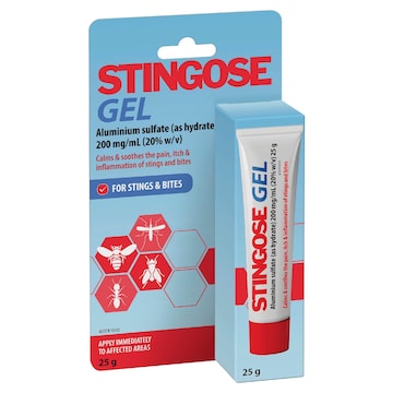 Stingose Antiseptic Gel Tube 25g