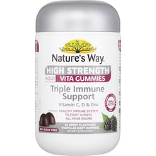 Nature's Way Adult Vita Gummies Triple Immune Support Pastilles 50 pack