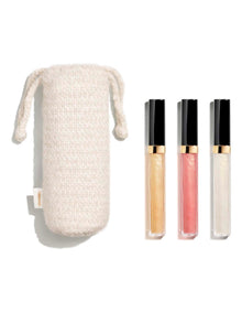 ROUGE COCO HYDRA GLOSS TRIO SET OF 3 HIGH-SHINE LIPGLOSSES