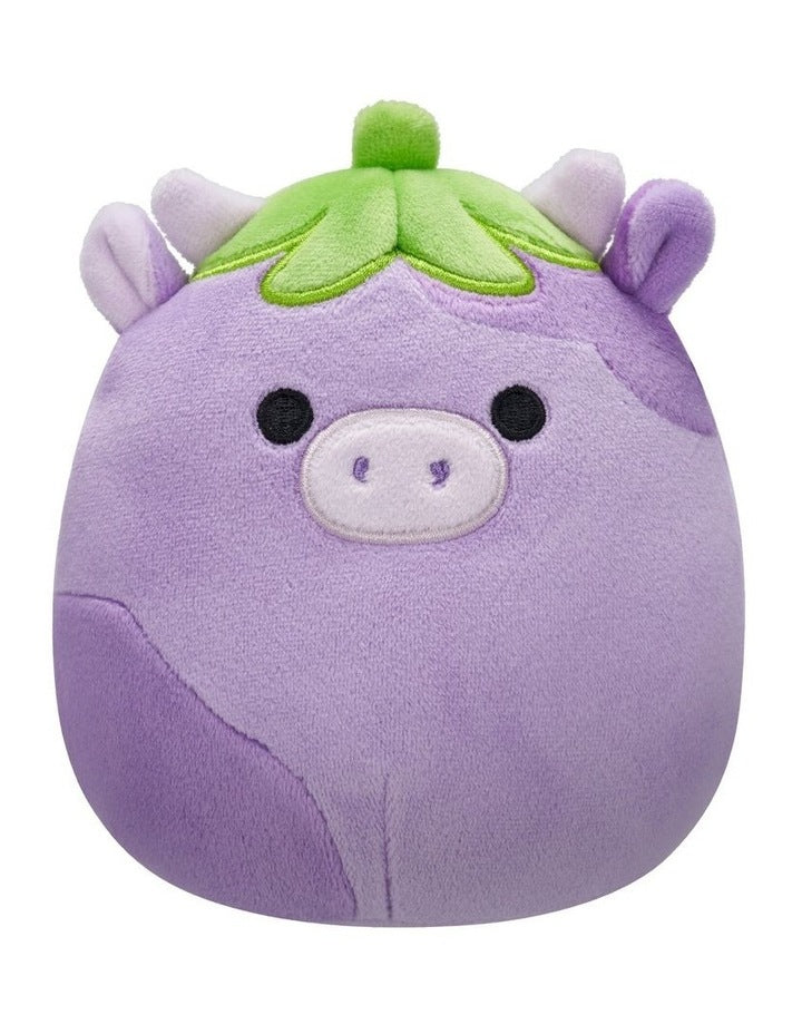 Frederick The Plush Eggplant Cow 7.5 inch