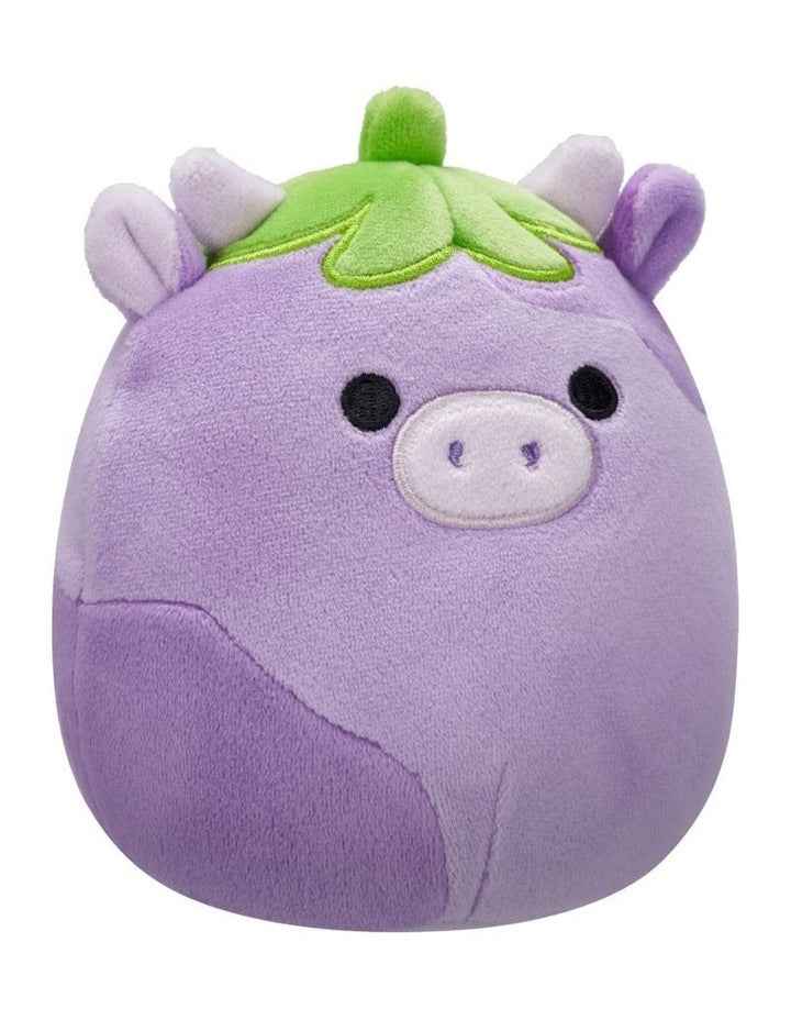 Frederick The Plush Eggplant Cow 7.5 inch