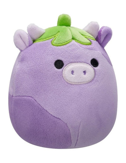 Frederick The Plush Eggplant Cow 7.5 inch