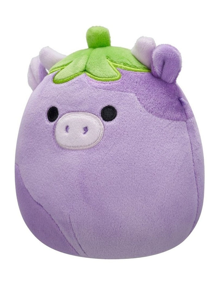 Frederick The Plush Eggplant Cow 7.5 inch