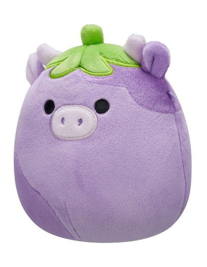 Frederick The Plush Eggplant Cow 7.5 inch
