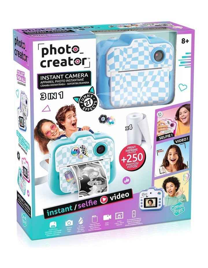 3 in 1 Photo Creator Instant Camera