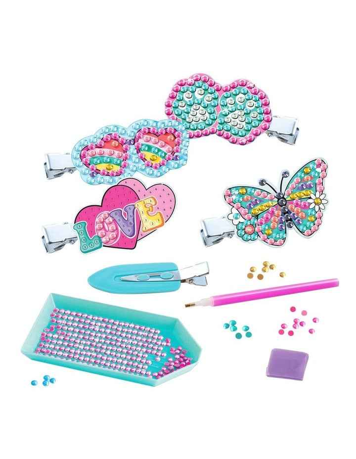Diamond Art Hair Clips Set