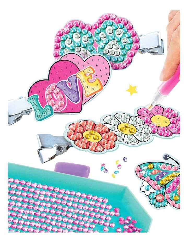 Diamond Art Hair Clips Set