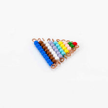 Short Bead Stairs (from 1-9 bead bars) Math Games for Kids
