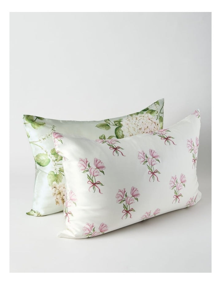 Luxe Silk Pillowcase in Pink Tulip