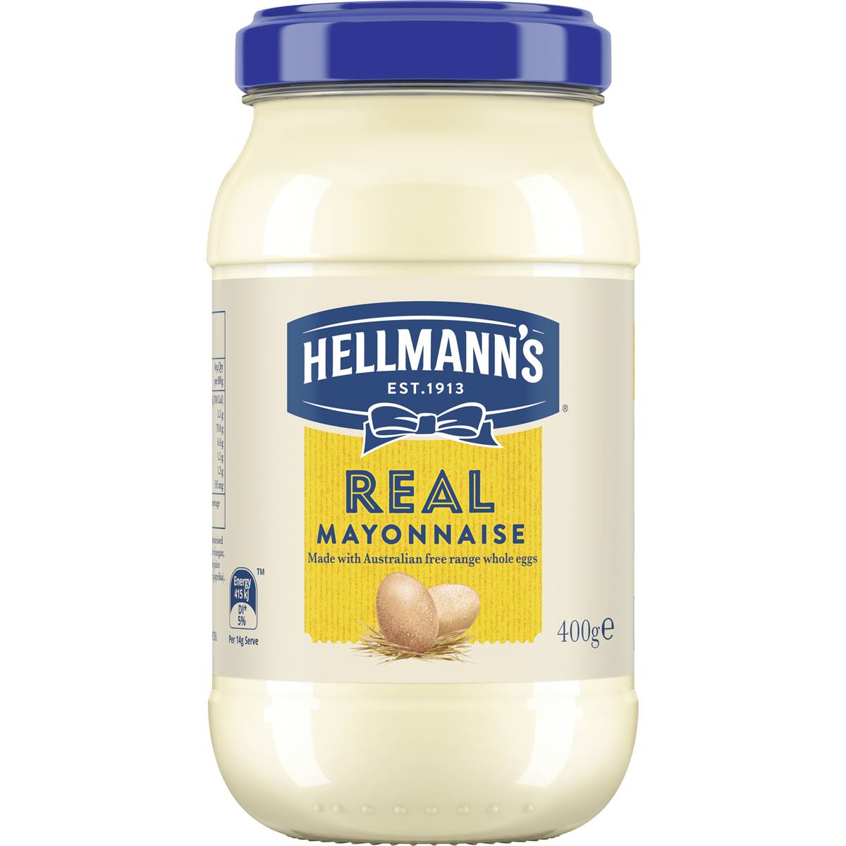 Hellmann's Real Mayonnaise Jar Real Mayonnaise 400 g