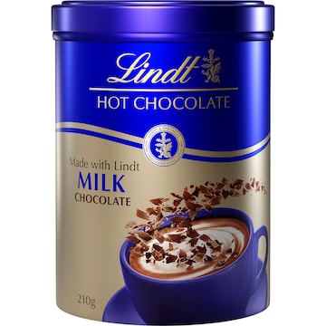 Lindt Hot Chocolate Flakes Milk 210g