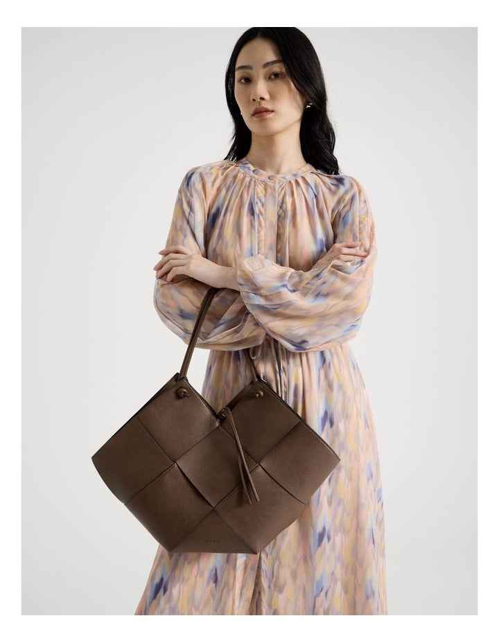 Bowie Tote Bag in Tan