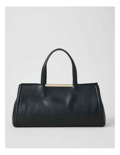 Audrey Satchel Bag in Black