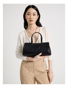 Audrey Satchel Bag in Black