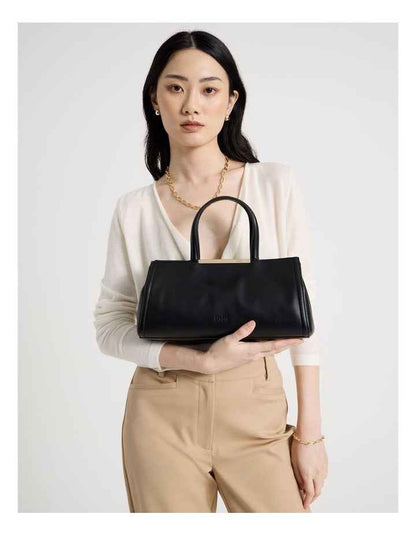 Audrey Satchel Bag in Black