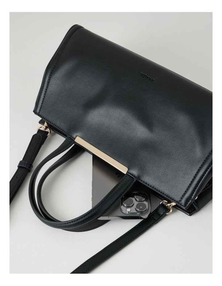 Audrey Satchel Bag in Black