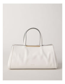 Audrey Satchel Bag in Vanilla