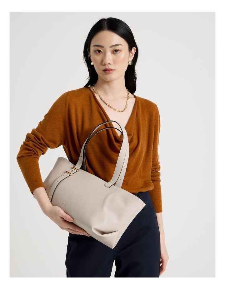 Kate Tote Bag in Stone