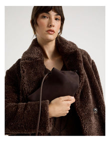 Nicole Crossbody Bag in Espresso