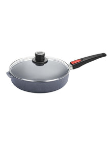Diamond Lite Detachable Handle Induction Saute Pan 28cm With Lid Gift Boxed in Grey