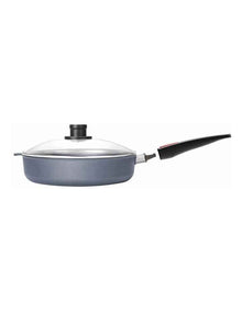 Diamond Lite Detachable Handle Induction Saute Pan 28cm With Lid Gift Boxed in Grey
