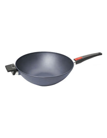 Diamond Lite Detachable Handle Induction Wok 34cm With Lid Boxed