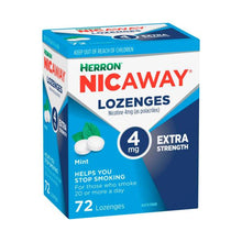 HERRON NICAWAY NICOTINE LOZENGES 4MG 72 PACK