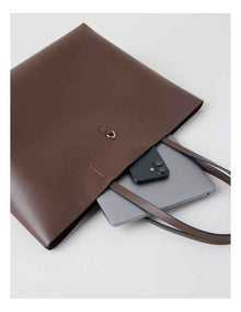 Donna Tote Bag in Brown