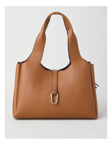 Monaco Shoulder Bag in Tannin