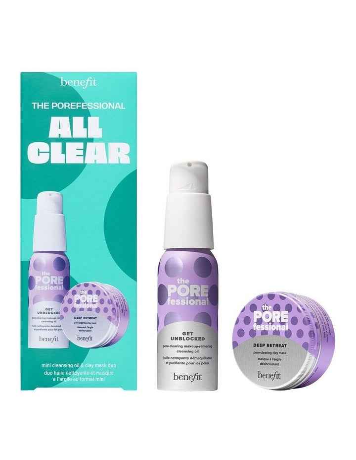 The POREfessional All Clear Cleansing Oil And Clay Mask Duo