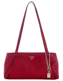 Devon Satchel Bag in Dark Cherry