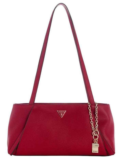 Devon Satchel Bag in Dark Cherry