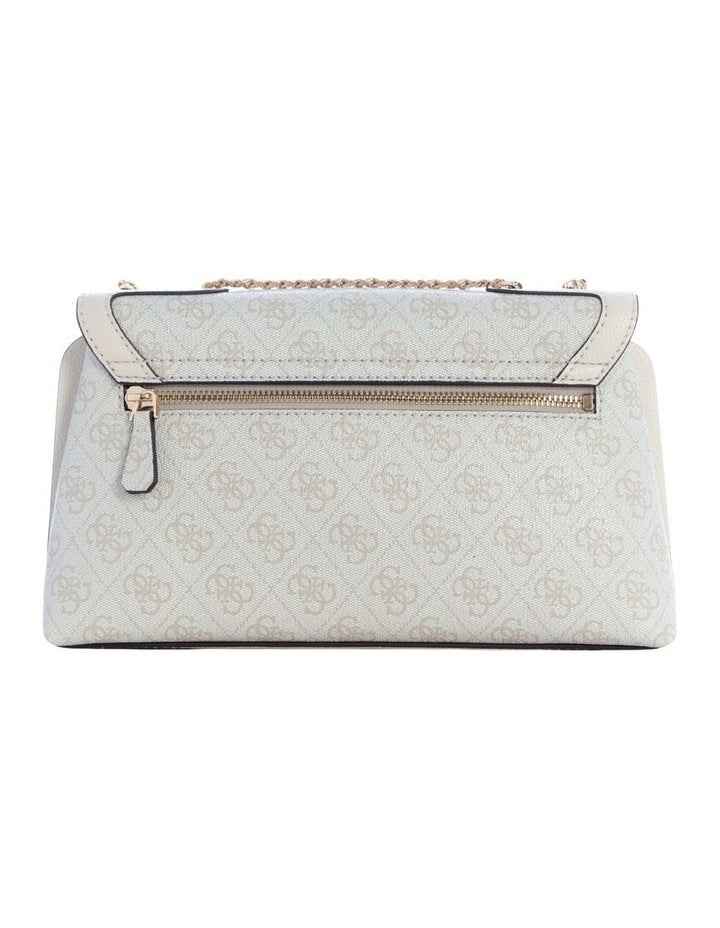 Lindsey Crossbody Bag in Bone Logo