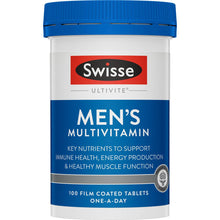 Swisse Ultivite Men's Multivitamin Tablets 100 pack