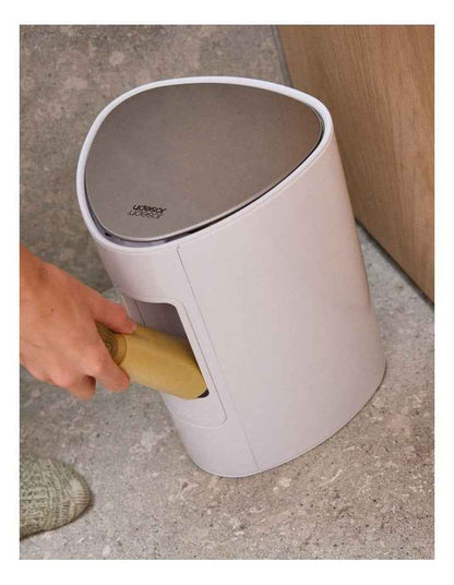 EasyStore 5L Bathroom Bin Gloss White