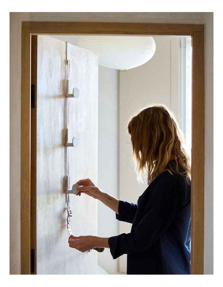 Orderly Over Door Storage in Grey