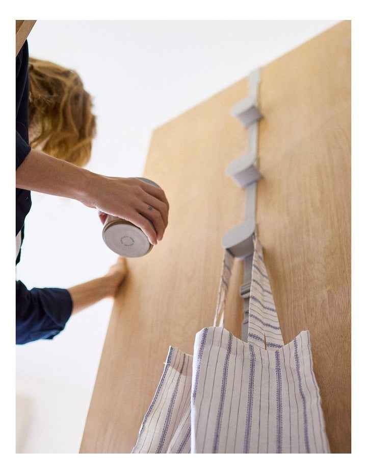 Orderly Over Door Storage in Grey