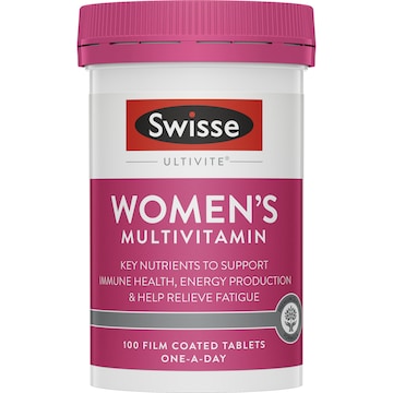 Swisse Ultivite Women's Multivitamin Tablets 100 pack