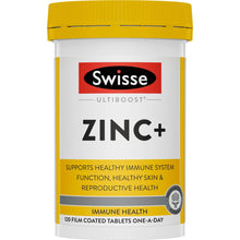Swisse Ultiboost Zinc+ Tablets 120 pack