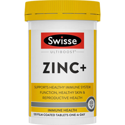 Swisse Ultiboost Zinc+ Tablets 120 pack